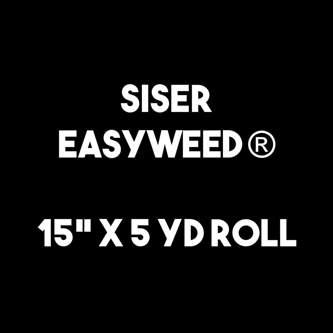 Siser Easyweed Stretch HTV Heat Transfer Vinyl - 15x5yd