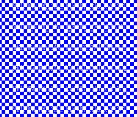 Checkered - Blue and White Printed Vinyl