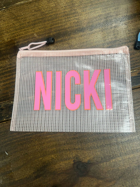 Personalized Pencil Bags