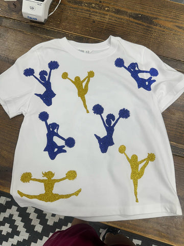Glitter Cheer Silhouette