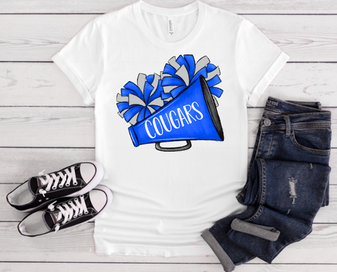 Buna Cougars Megaphone Tee!