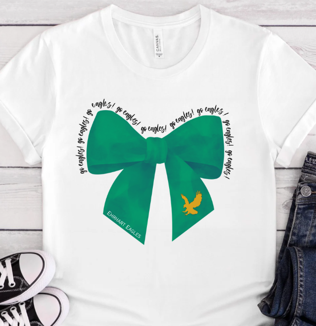 Ehrhart Eagles Bow Tee!