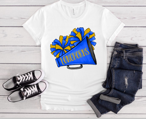 Hamshire-Fannett Longhorn Megaphone Tee!