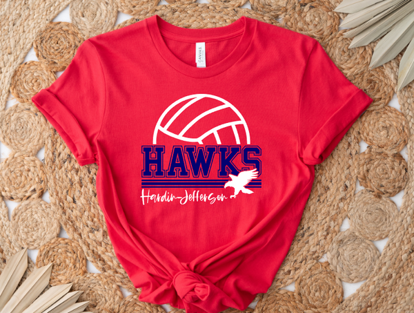 Hardin Jefferson Volleyball Tee!