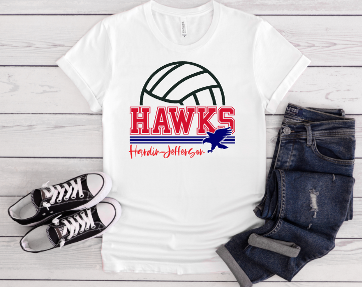 Hardin Jefferson Volleyball Tee!