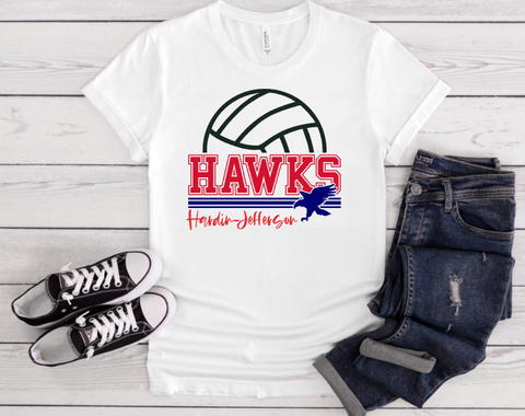 Hardin Jefferson Volleyball Tee!