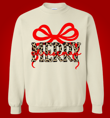 Leopard Merry Christmas