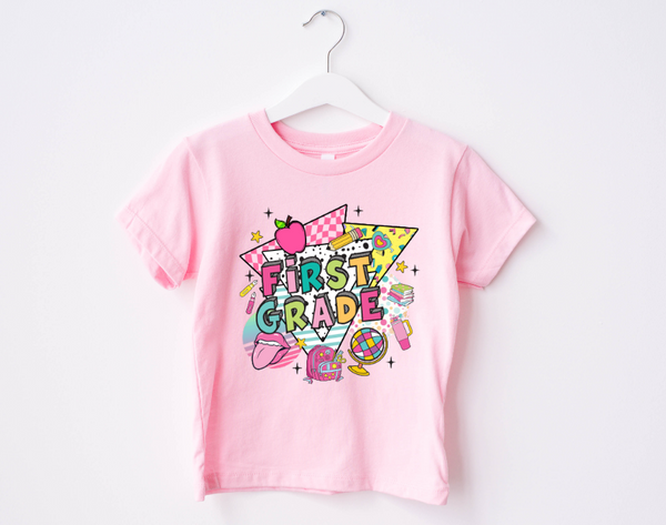 Pink Back to School Tee