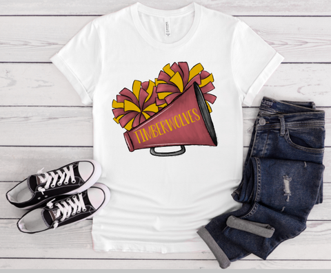 Beaumont United Timberwolves Megaphone Tee!