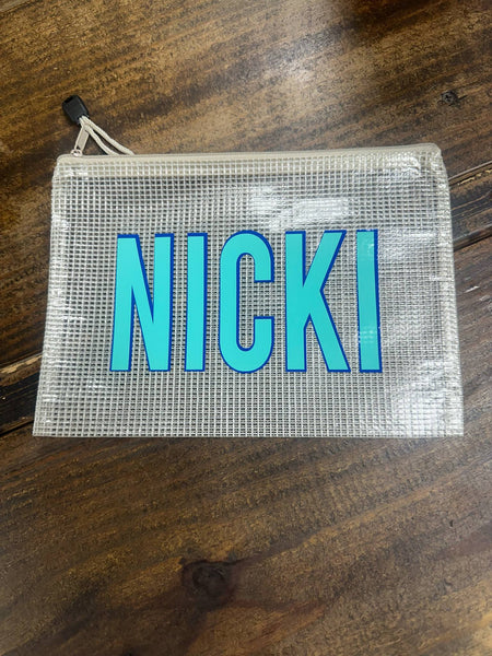 Personalized Pencil Bags