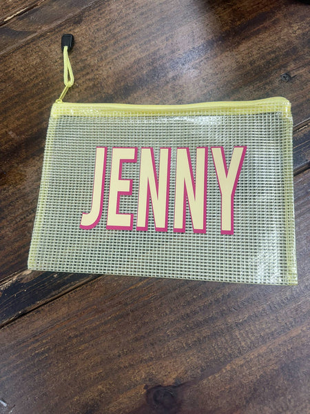 Personalized Pencil Bags