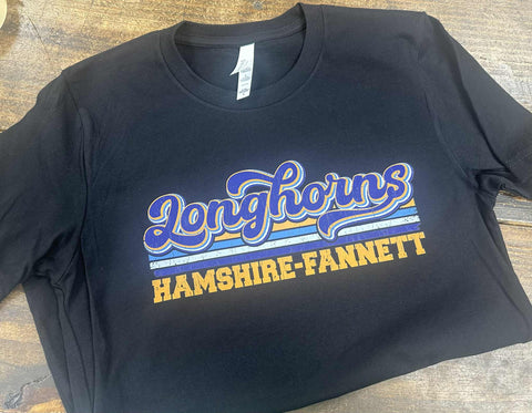 Longhorns Hamshire-Fannett Tee!