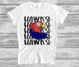 Hawks - School Mascot Tee