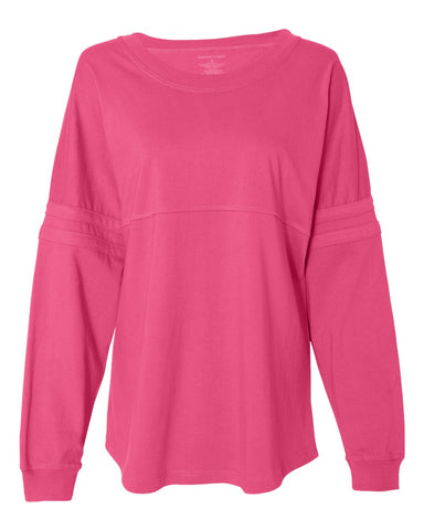 Boxercraft - Women's Jersey Pom Pom Long Sleeve T-Shirt - T14
