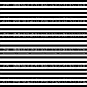 Stripes - Black and White Printed Vinyl