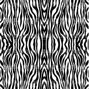 Zebra - Chunky Printed Vinyl