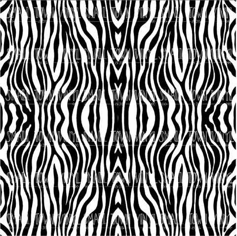 Zebra - Chunky Printed Vinyl
