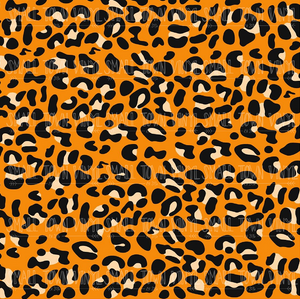 Halloween - Leopard Printed Vinyl