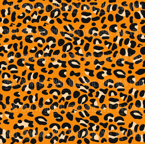 Halloween - Leopard Printed Vinyl