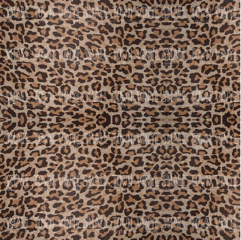 Leopard - Dark Printed Vinyl