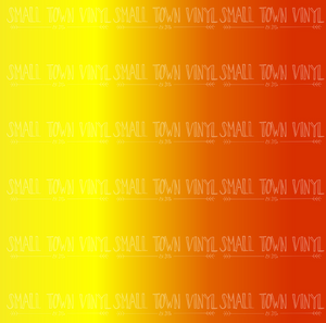 Ombre - Yellow Orange Printed Vinyl