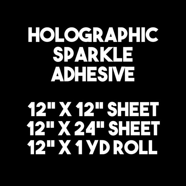 Holographic Sparkle Adhesive