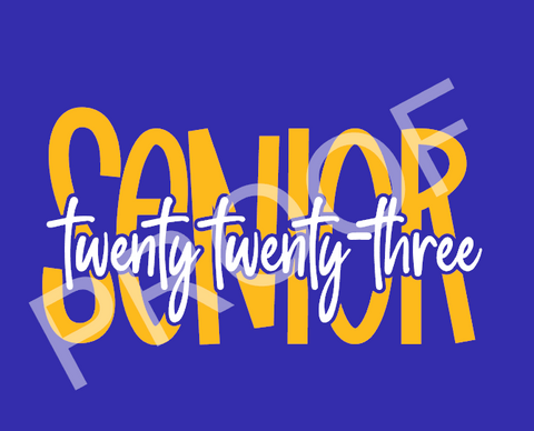 HF Senior 2023 Shirts - PREORDER