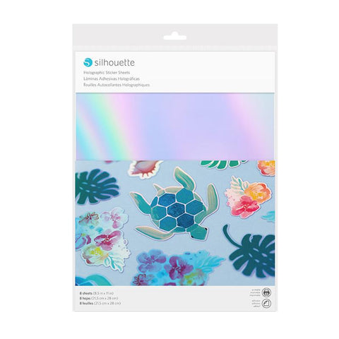 Silhouette Holographic Printable Sticker Paper